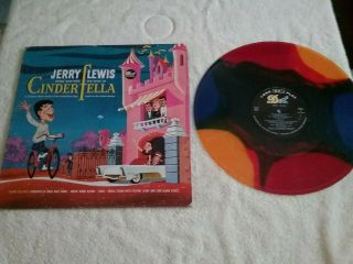 Jerry Lewis - Cinderfella Soundtrack Lp - Multi - Colored Vinyl 1960