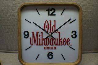 Old Milwaukee Beer Clock 1982