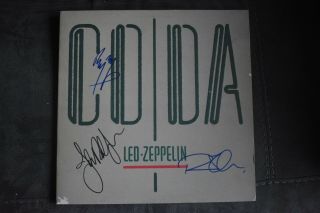 Led Zeppelin Coda One 12 " Vinyl Lp Record Robert Plant Jimmy Page Cd