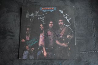 The Eagles Desperado 12 " Vinyl Record Lp Glen Frey Don Henley Bernie Ledon Cd