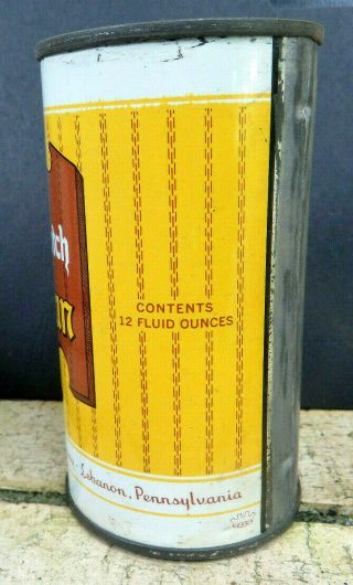 Pennsylvania Dutch Old German Beer Flat Top Can Lebanon Valley Brewing PA A/F ' d 4
