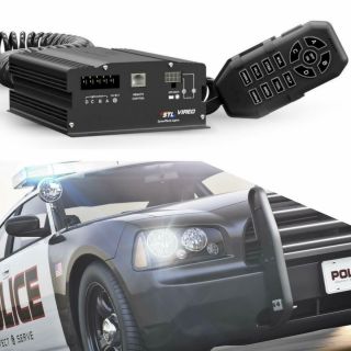 Speedtech Lights Vireo 100 - Watt Handheld Police Siren And Emergency Vehicle S.