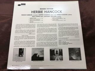 HERBIE HANCOCK MAIDEN VOYAGE BLUE NOTE LNJ 80077 STEREO JAPAN Vinyl LP 7