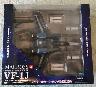 Yamato Rare 1/60 Macross Robotech Valkyrie Blue Vf - 1j Max Jenius Misb