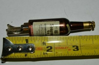 Vintage SEAGRAM ' S VO Canadian Whiskey Metal Hidden Mechanical Beer Bottle Opener 3
