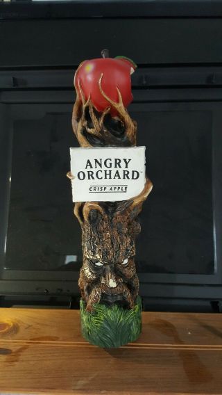 Angry Orchard Crisp Apple Hard Cider Beer Tap Handle 11 " Tall