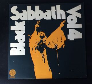 Black Sabbath Vol 4 Vertigo 6360 071 Rare Vinyl 1972