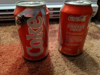 Coke Stranger Things 1985 Limited Edition Collectors Pack Coca - Cola 4 Pack