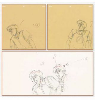 Akira Anime Genga Set For Cel Animation Art Kaneda Yamagata アキラ Otomo 1988