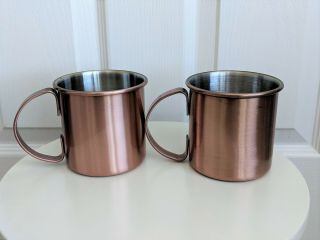 Dr.  McGillicuddy ' s Copper Moscow Mule Mug,  Set of 2 2