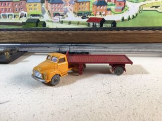 Dublo Dinky Toys Bedford Articulated Flat Bed Truck