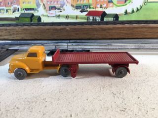 Dublo Dinky Toys Bedford Articulated Flat Bed Truck 2