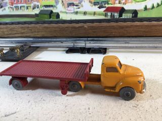Dublo Dinky Toys Bedford Articulated Flat Bed Truck 3
