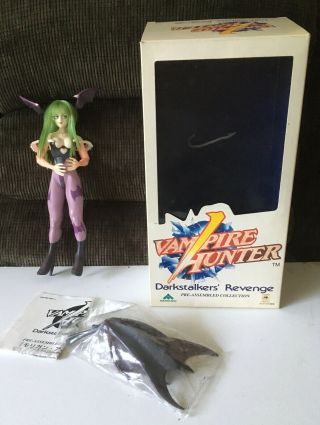 Rare Darkstalkers Morrigan Action Figure Vampire Capcom Medicom Doll Toy 1990s