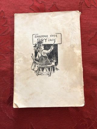VINTAGE 1915 THE SHADOW OF THE BOTTLE THOMPSON PROHIBITION ALCOHOLICS ANONYMOUS 2