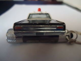 Hot Wheels - 1960 ' s - Vintage Redline POLICE CRUISER black/white US WITH button 4
