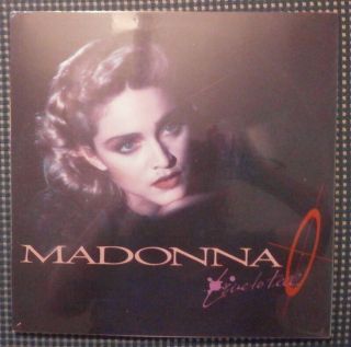 Rare Still Madonna Live To Tell 1986 12 " Vinyl Record Lp Sire