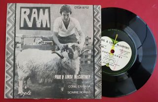 Argentina Come En Casa Paul Mccartney & Linda Eat At Home 1971 Apple 7 " Vinyl 45