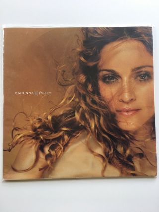 Madonna Frozen 12” Us Promo Single - Rare Collector Item