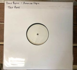 David Byrne American Utopia Test Pressing Vinyl Lp Talking Heads Rare