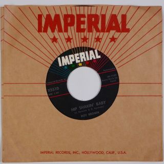 Roy Brown: Hip Shakin’ Baby Us Imperial Rockabilly Orig 45 Nm Hear