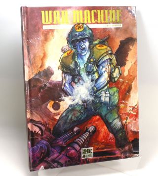 Hardcover Book War Machine By Dave Gibbons (1993) By Heavy Metal