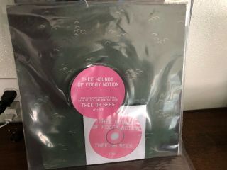 Thee Oh Sees Thee Hounds Of Foggy Notion Lp/dvd - Rp - Limited White Vinyl