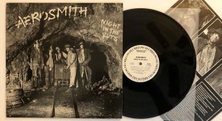 Aerosmith - Night In The Ruts - 1979 Us White Label Promo (nm) Ultrasonic