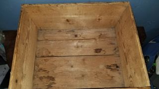 1950 White Horse cellar Scotch Whiskey Wooden Crate Box Old Antique Wood 5