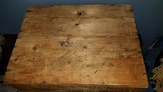 1950 White Horse cellar Scotch Whiskey Wooden Crate Box Old Antique Wood 8