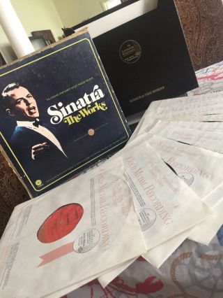 Frank Sinatra The 10 Lp Box Set Capitol With 10 Records/vinyl