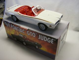 White 1969 Pontiac Gto Judge Convertible Decanter 102 Of 250 Made - -