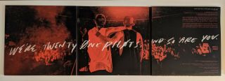 Twenty One Pilots Blurryface Live Vinyl Record 3LP Picture Disc Rare Limited TOP 2