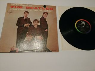 Introducing The Beatles - 1964 Vee - Jay Brackets No Comma Labels Vjlp 1062 Vg
