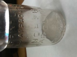 Rare One Of The Kind North Carolina 3 Cents Milk Bottle