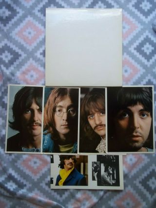 The Beatles double LP White Album with poster/photos.  A 0354399 2