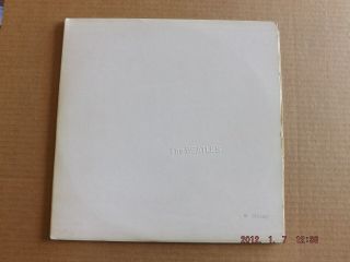 Beatles White Album Vinyl 2 Recoreds And 7x10 Of The 4 And A Wall Poster
