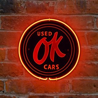 Ok Beer Bar Pub Party Homeroom Windows Decor Signs For Gift Neon Light