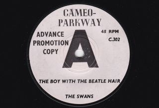 The Swans The Boy With The Beatle Hair Cameo - Parkway Demo 1964