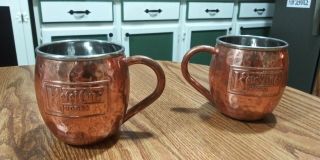 2 Ketel One Moscow Mule Mugs - Copper 4