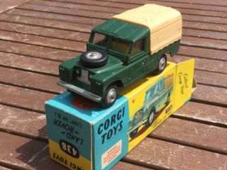 Corgi Toys Land Rover 109 W.  B No 438