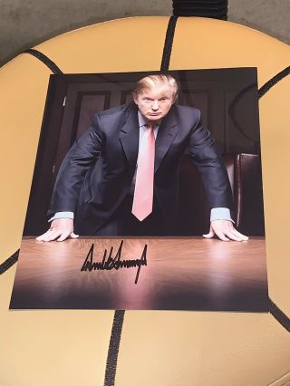 Authentic President Of The United States Donald Trump Signed Autograph Photo