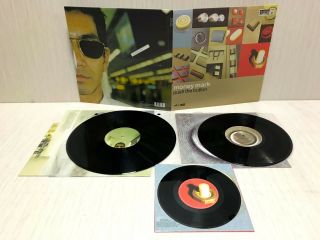 Money Mark Push The Button Rare Limited Edition Etched Vinyl Beastie Boys Lp Ex,