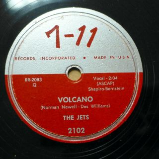 The Jets Doo - Wop 78 Volcano B/w Gomen Nasai On 7 - 11 Label Minus Cond Tb2265