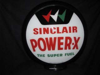 Sinclair Power - X Triple Check Gas Pump Globe