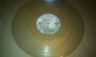 Rush World Man Promo Clear Vinyl,  Mega Rare Single,  33 1/3
