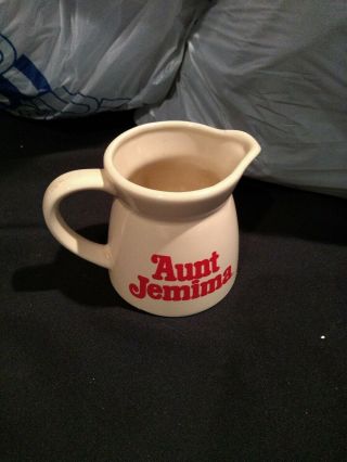 Vintage Aunt Jemima Syrup Pitcher