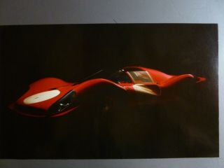 1967 Ferrari 412p (p3/4) Picture / Print / Poster Rare Awesome L@@k