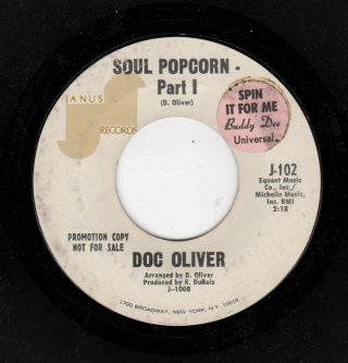 Funk - Doc Oliver - Janus 102 - Soul Popcorn - Part 1 & 2