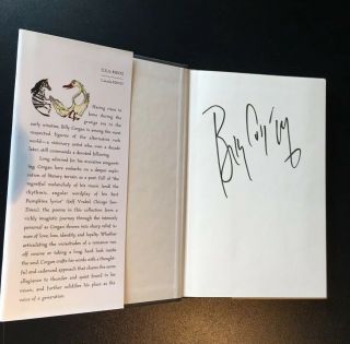 Billy Corgan Blinking With Fists Signed True 1st Edition Book Smashing Pumpkins
